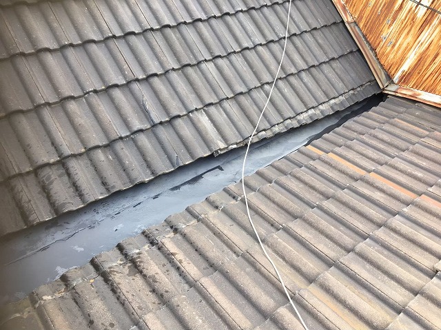 葛城市の谷樋工事の完成