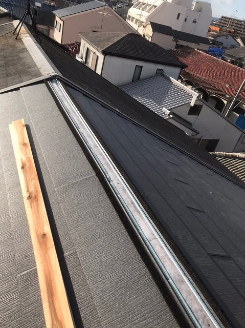 斑鳩町　スーパーガルテクト　カバー工法