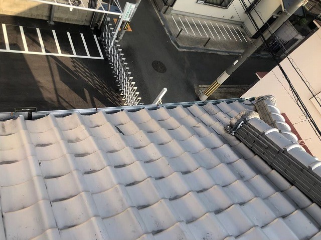 三郷町　複合型瓦屋根　部分補修