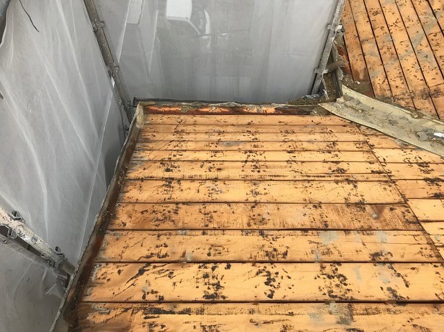 奈良市　和瓦　瓦解体