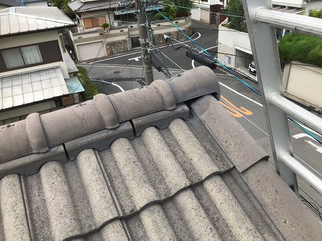 桜井市　モニエル瓦　無料点検