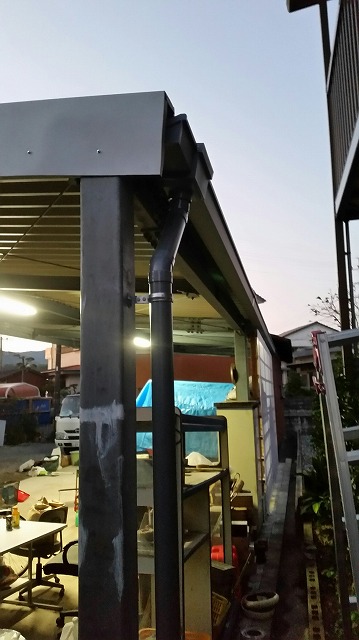 雨樋　新設