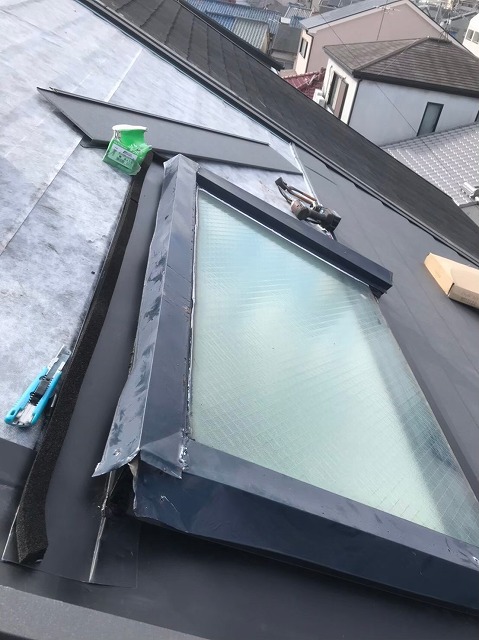 斑鳩町　スーパーガルテクト　カバー工法