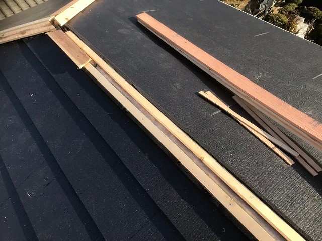 屋根材設置