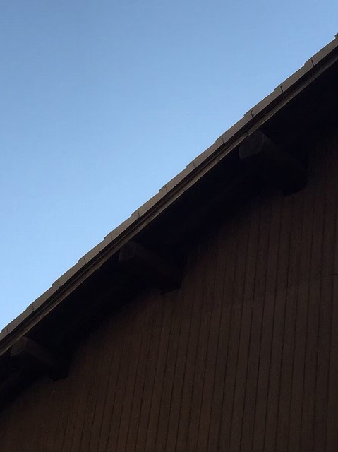 ケラバ瓦の剥がれ修繕