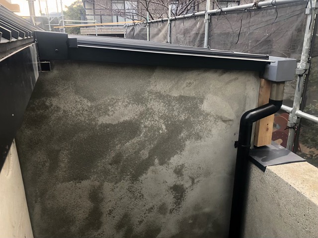 立平葺きで増築