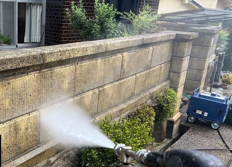 三郷町高圧洗浄