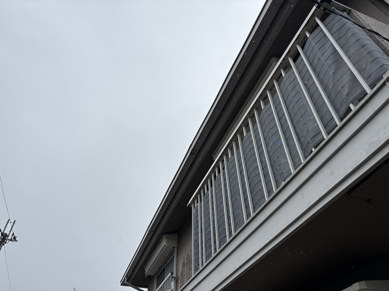 生駒市雨樋掃除