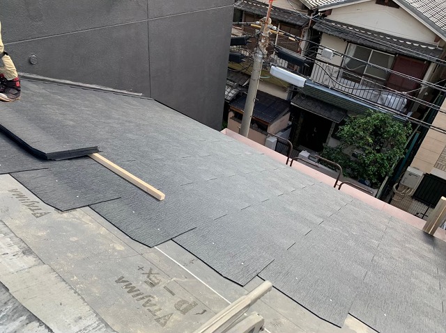 ケイミュー社コロニアルクワッド設置