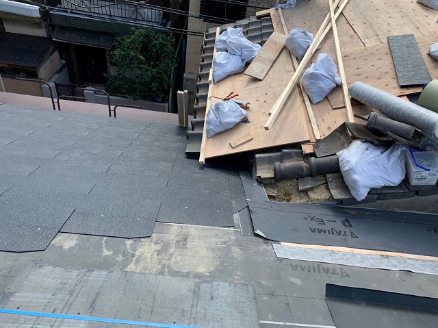 ケイミュー社コロニアルクワッド設置