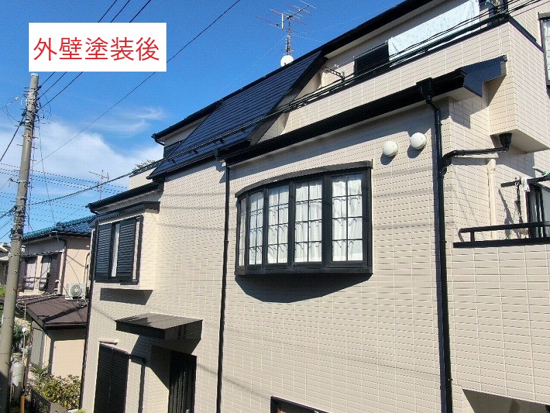 外壁塗装後