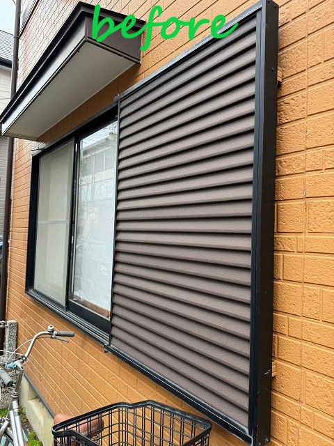 付帯部分塗装前