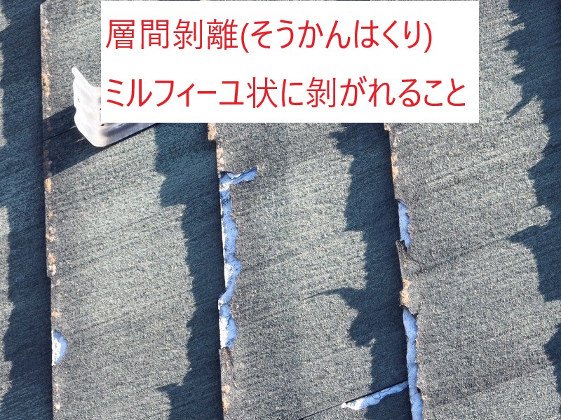 層間剝離劣化症状