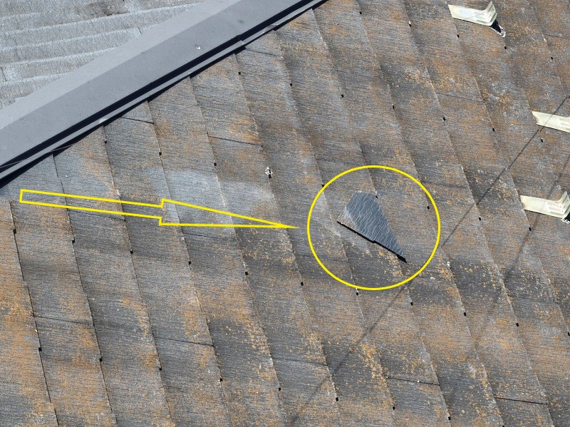 屋根リフォーム　屋根カバー工法　コロニアルNEO