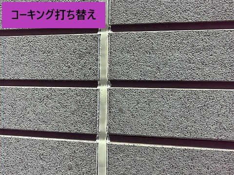 コーキング打ち替え