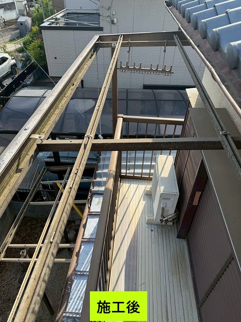 伊奈町波板撤去後