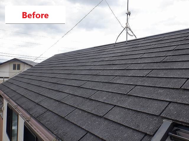 屋根塗装　ビフォーアフターをご紹介♪感動しますよ～