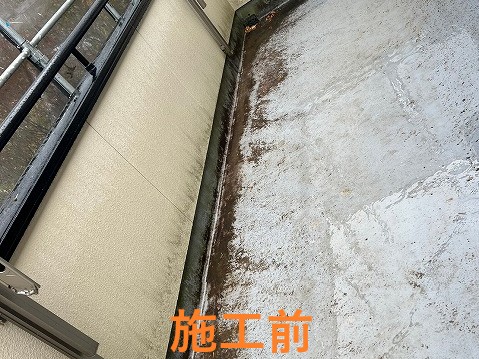 トップコート塗布前