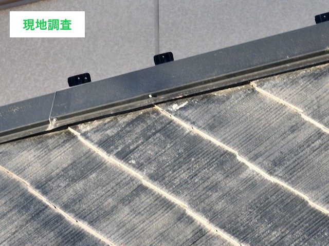 棟板金の浮き　強風やこれからくる春一番などにお気を付けください(^_^)/