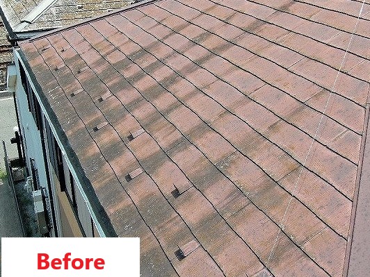 屋根塗装　ビフォーアフターをご紹介♪感動しますよ～