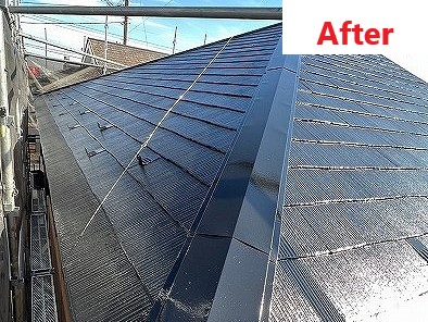 屋根塗装　ビフォーアフターをご紹介♪感動しますよ～