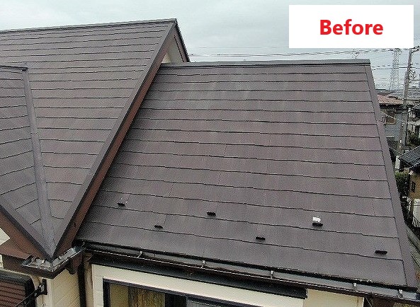 屋根塗装　ビフォーアフターをご紹介♪感動しますよ～