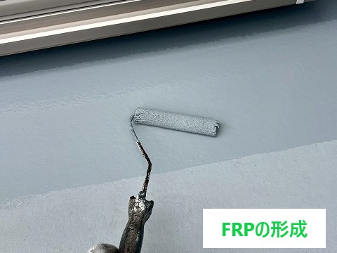 ベランダ防水　床がくすんできたな…と思ったら防水工事をしましょう！