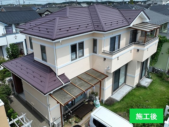 屋根リフォーム・外壁塗装　築２０年お住まいのメンテナンス