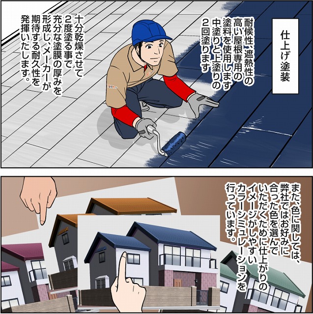屋根塗装のご紹介