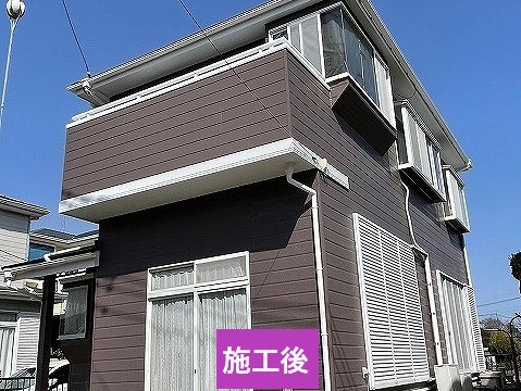 外壁塗装施工後