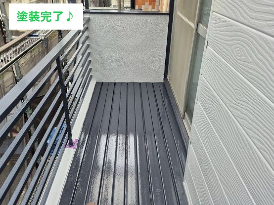 戸建て住宅の下屋根や付帯の塗装を実施しました♪