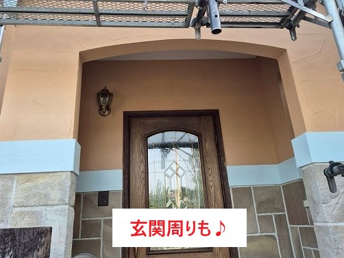 外壁塗り替えで美観と耐久性を両立させました♪