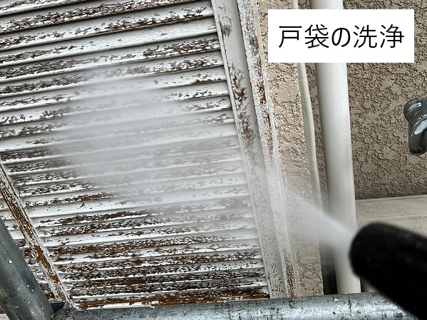 外装リフォーム　木部の塗装