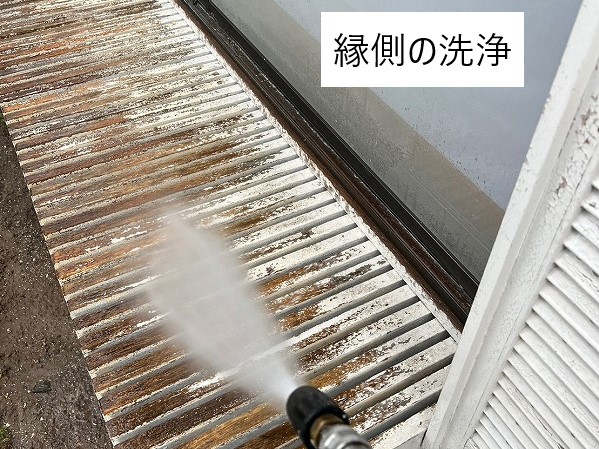 外装リフォーム　木部の塗装