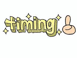 タイミング
