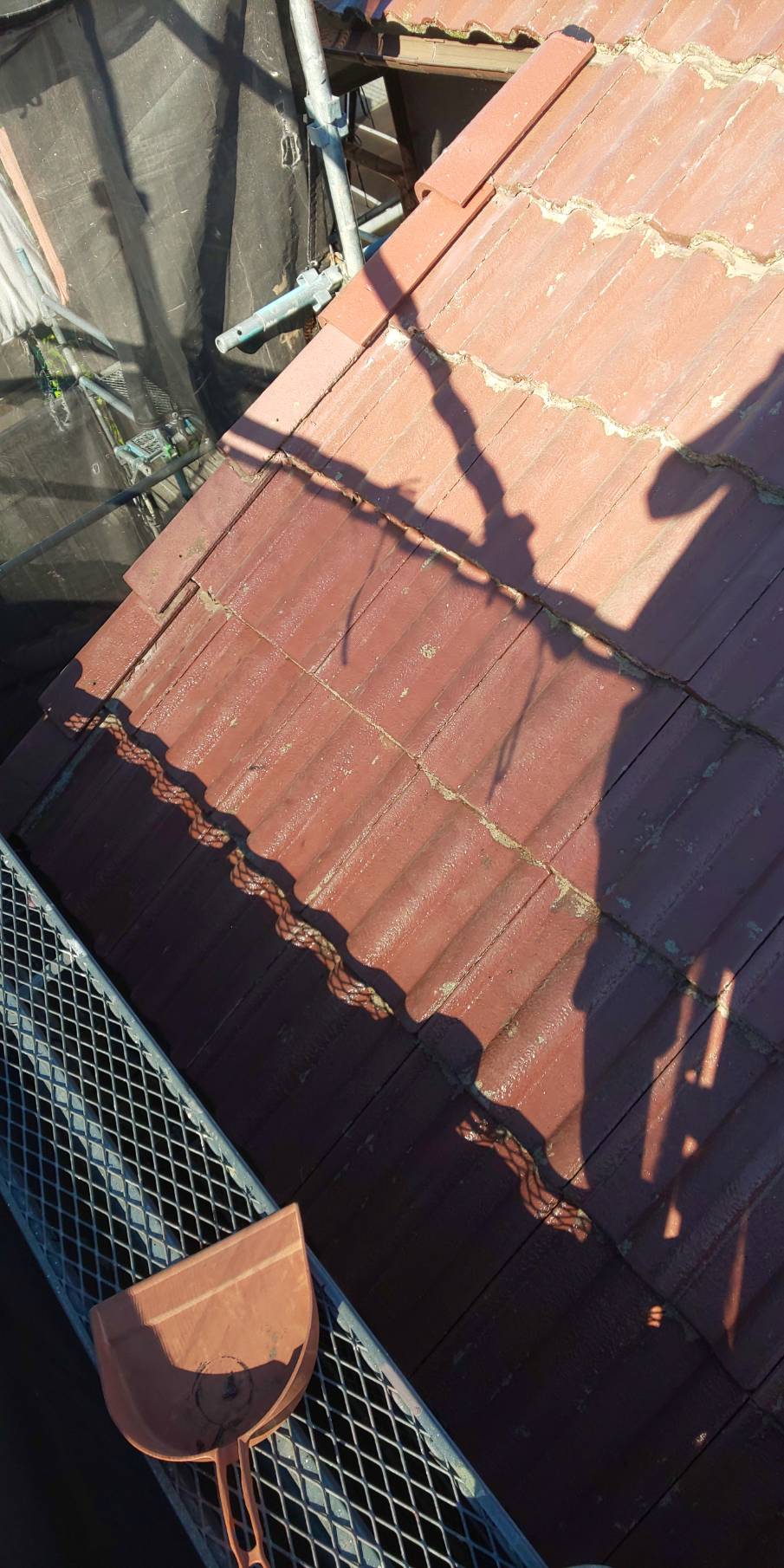 瓦葺き替え完了