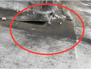 アパート屋根破損