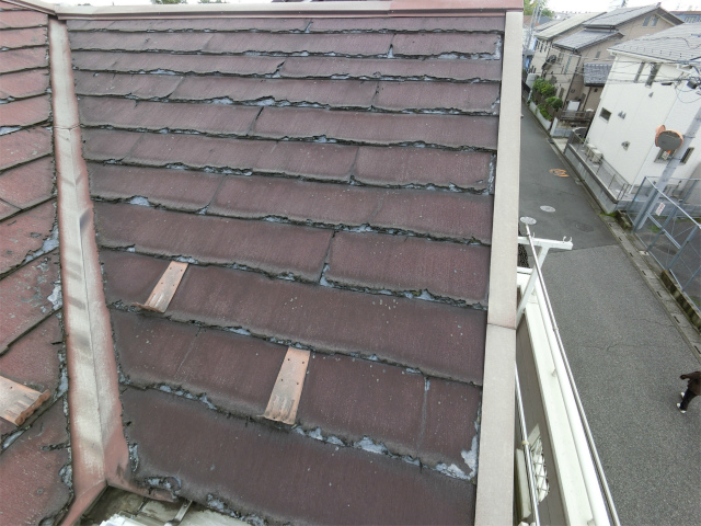 屋根板の劣化
