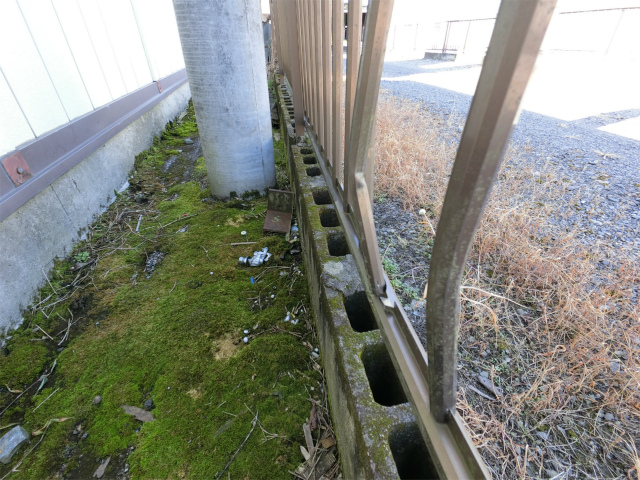 フェンスの破損