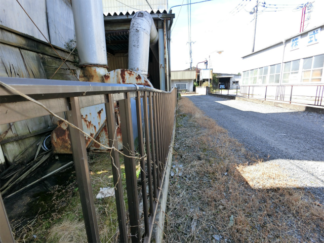 フェンスの歪み