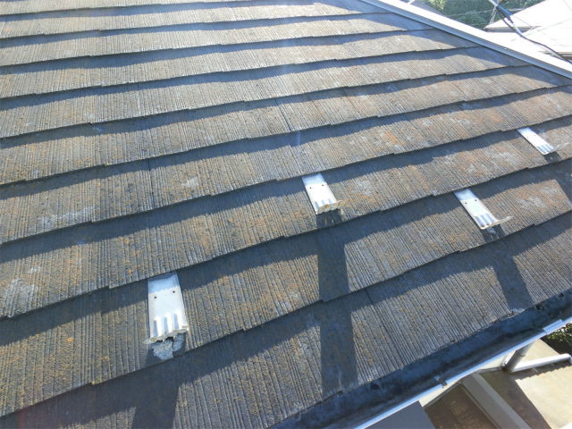 屋根変色