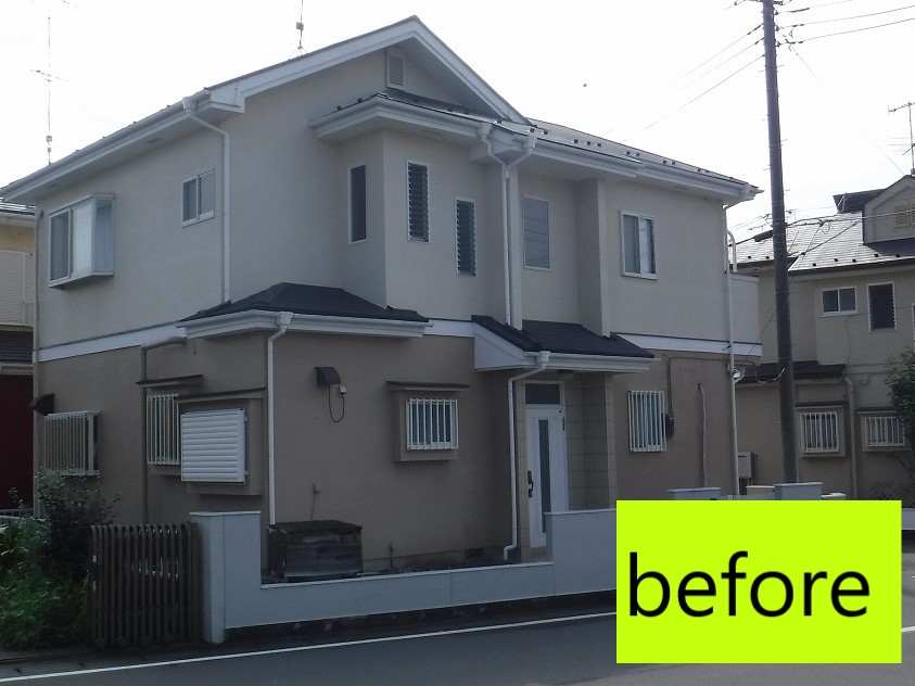 外壁塗装前