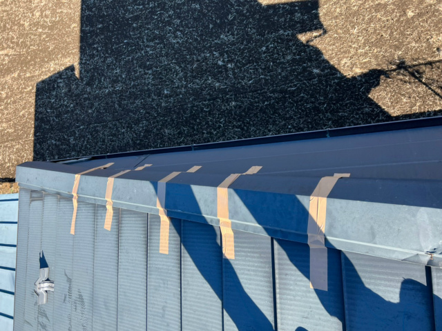 金属屋根の板金