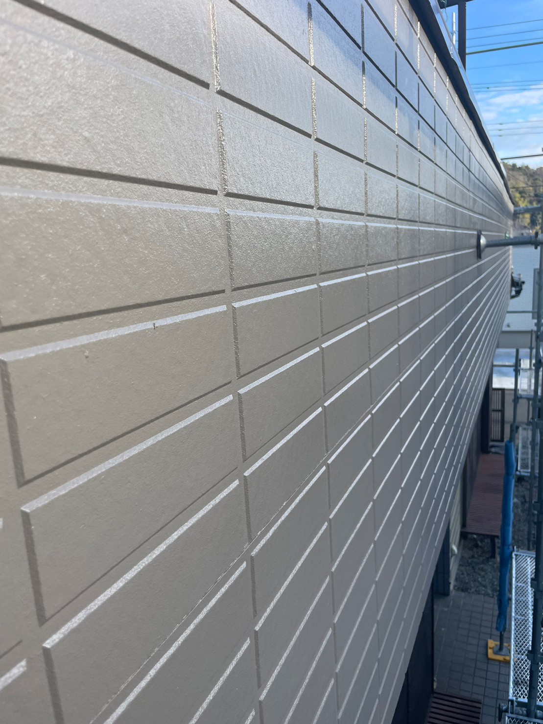 ベランダ塗装完成