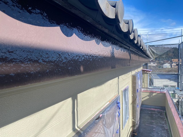 鼻隠し塗装完成