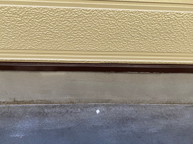 水切り塗装をしました