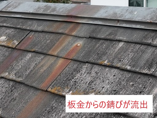 屋根の無料点検・調査・お見積りを行いました