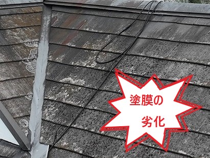 屋根の無料点検・調査・お見積りを行いました