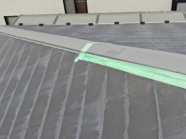 棟板金応急処置