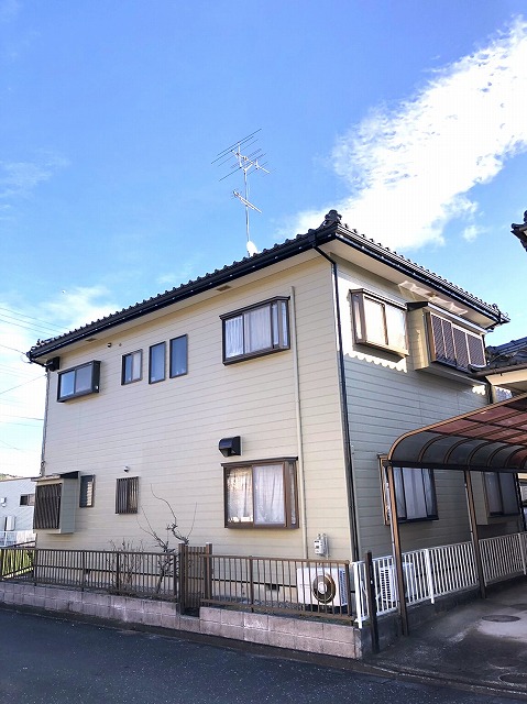 外壁塗装後裏側